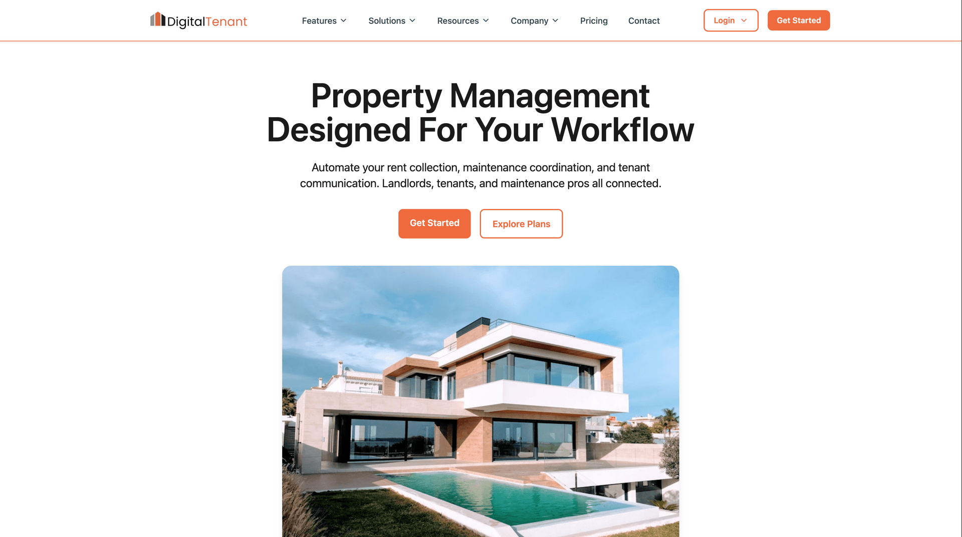 DigitalTenant Property Management System