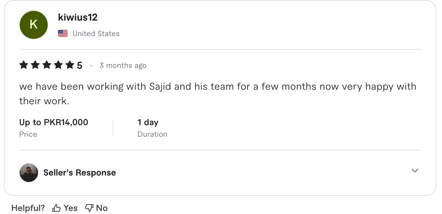 Fiverr Review Screenshot 10