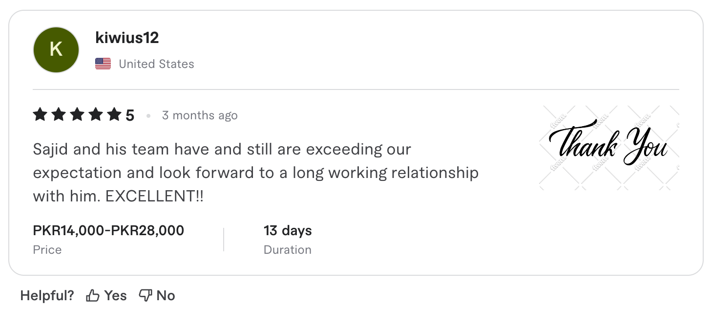 Fiverr Review Screenshot 12