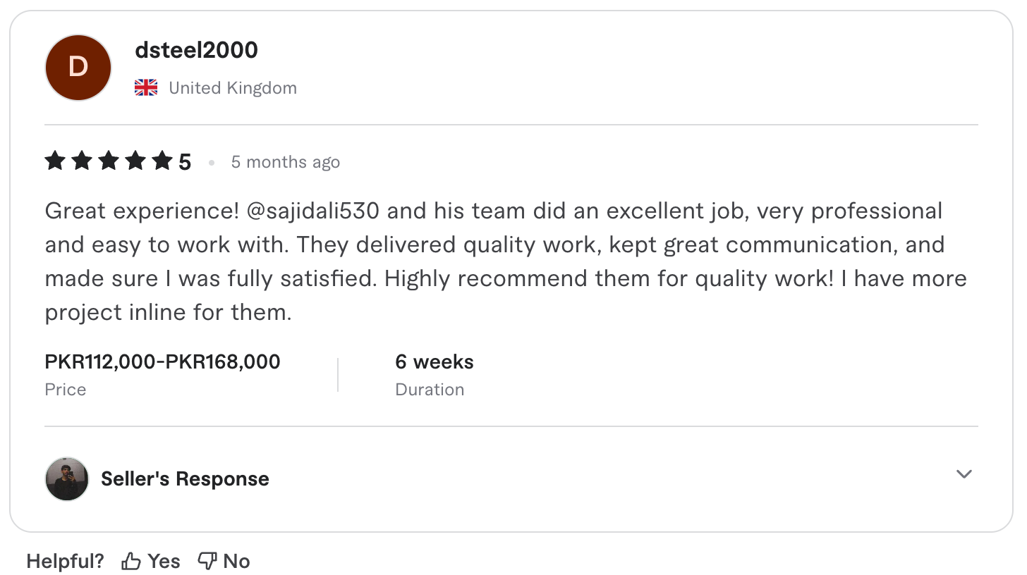 Fiverr Review Screenshot 13