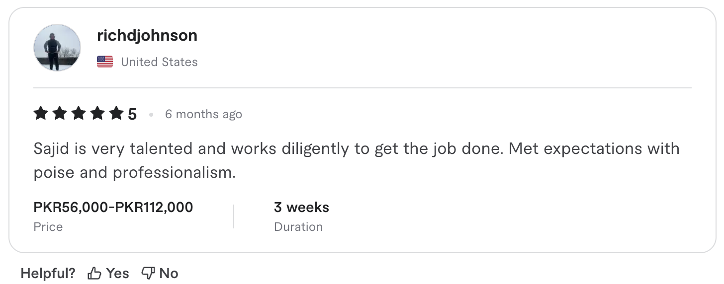 Fiverr Review Screenshot 14
