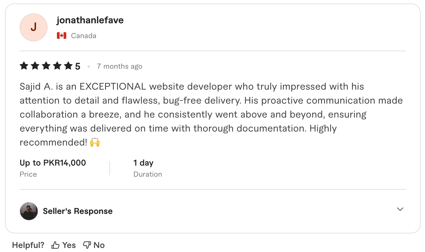 Fiverr Review Screenshot 18