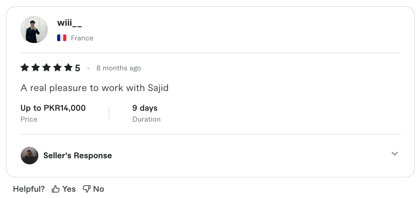 Fiverr Review Screenshot 19