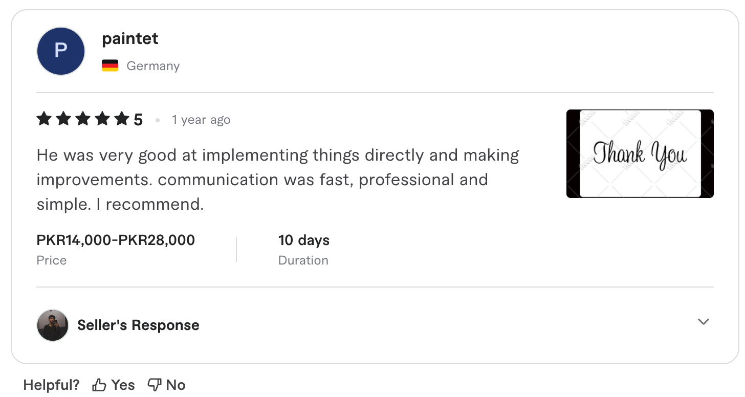 Fiverr Review Screenshot 22