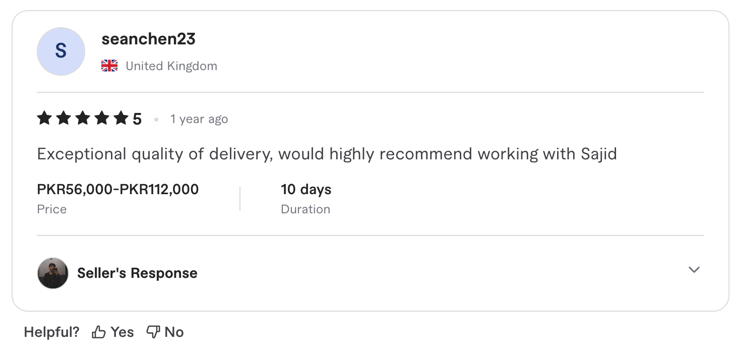 Fiverr Review Screenshot 25