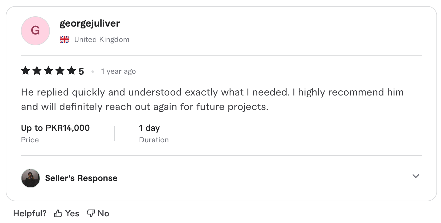 Fiverr Review Screenshot 26