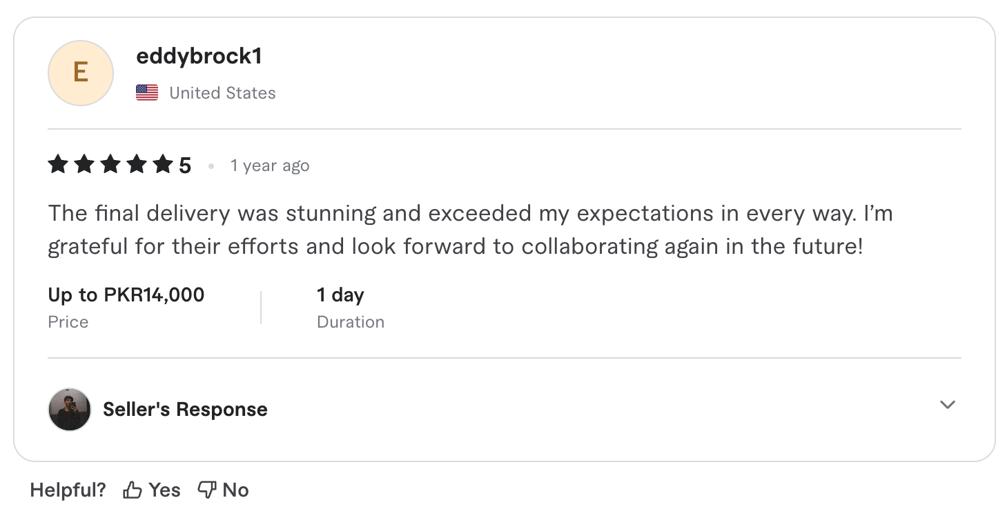 Fiverr Review Screenshot 28