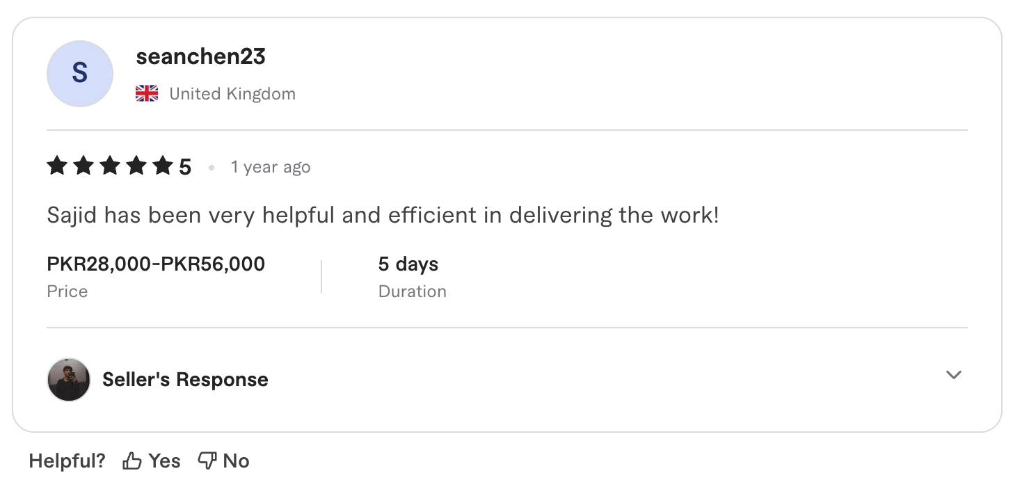 Fiverr Review Screenshot 30