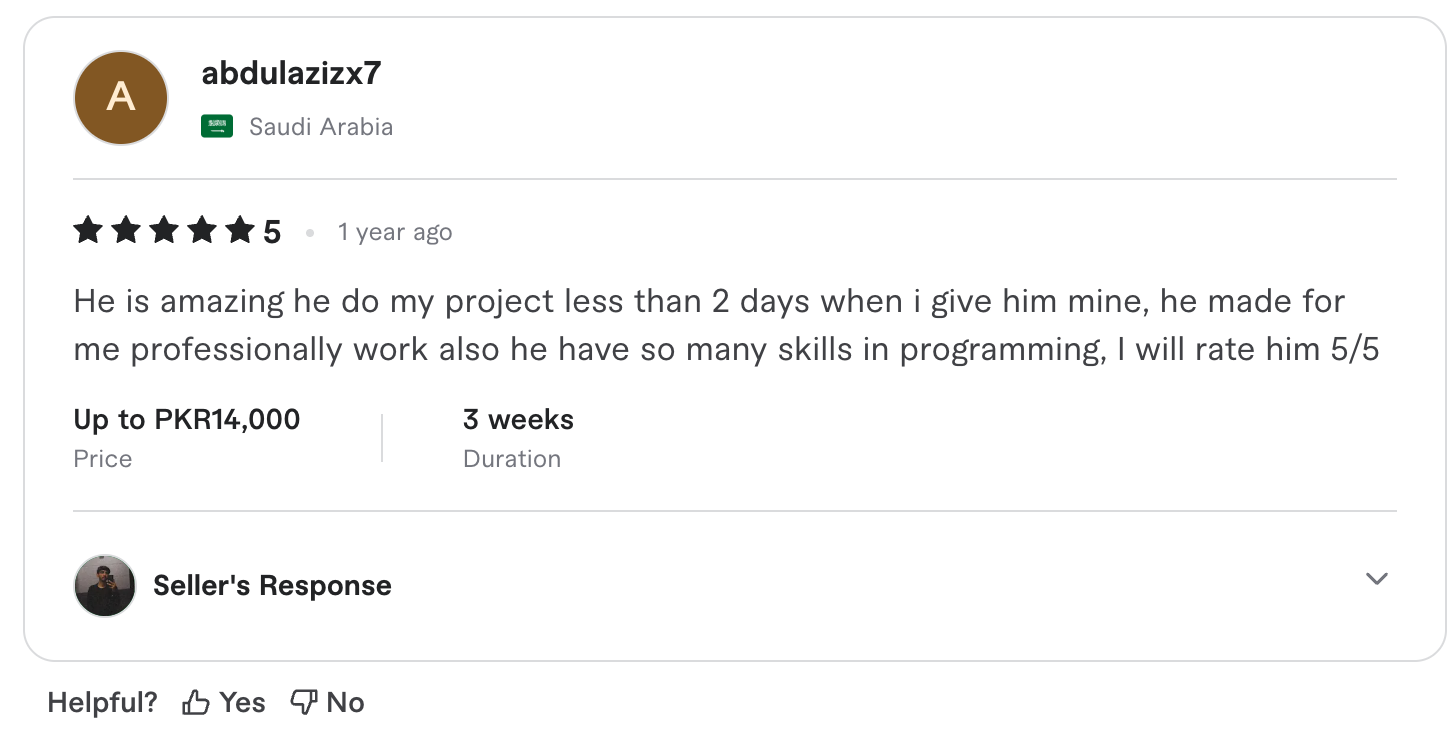 Fiverr Review Screenshot 32