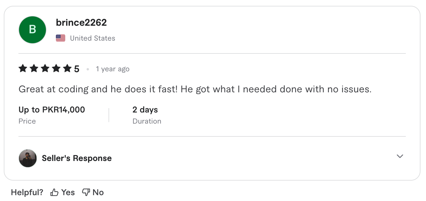 Fiverr Review Screenshot 35