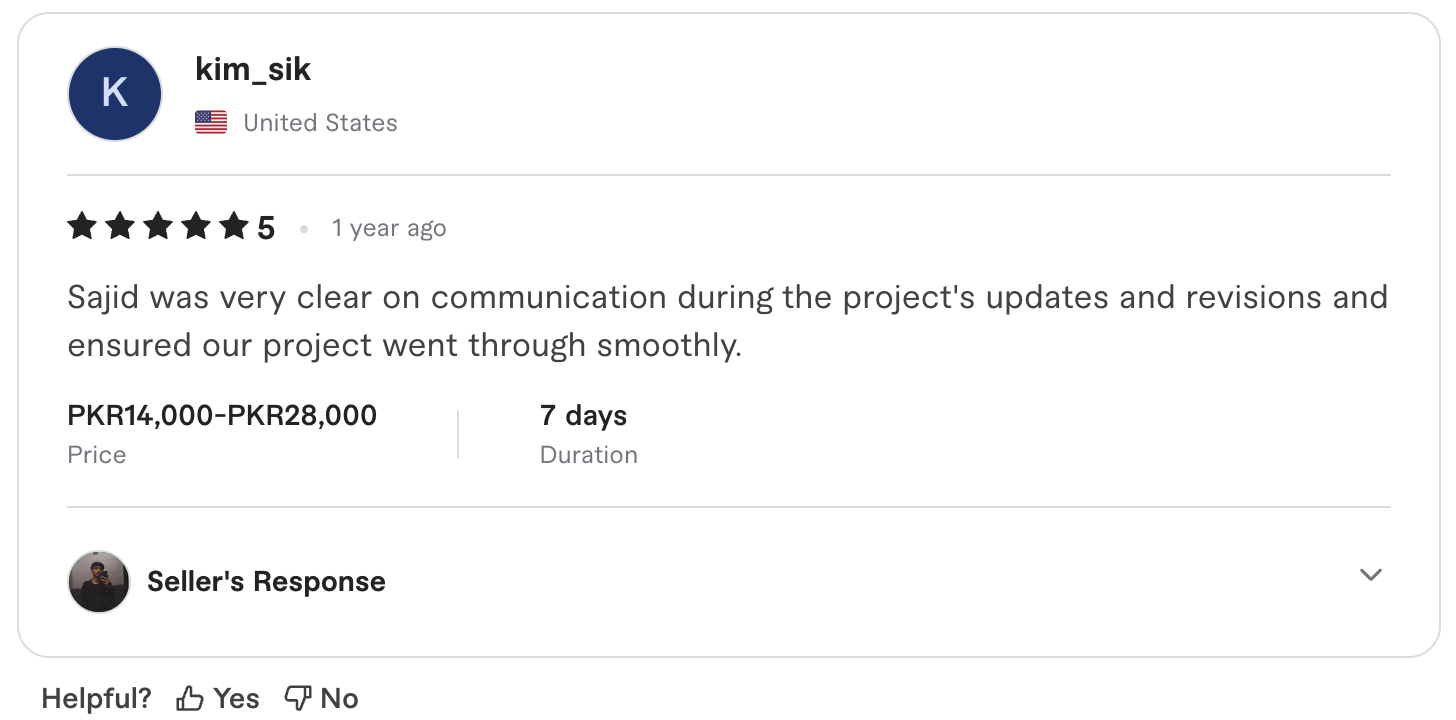 Fiverr Review Screenshot 40