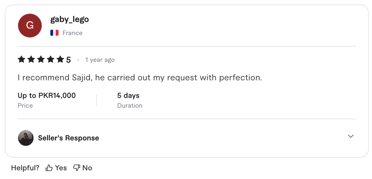 Fiverr Review Screenshot 42