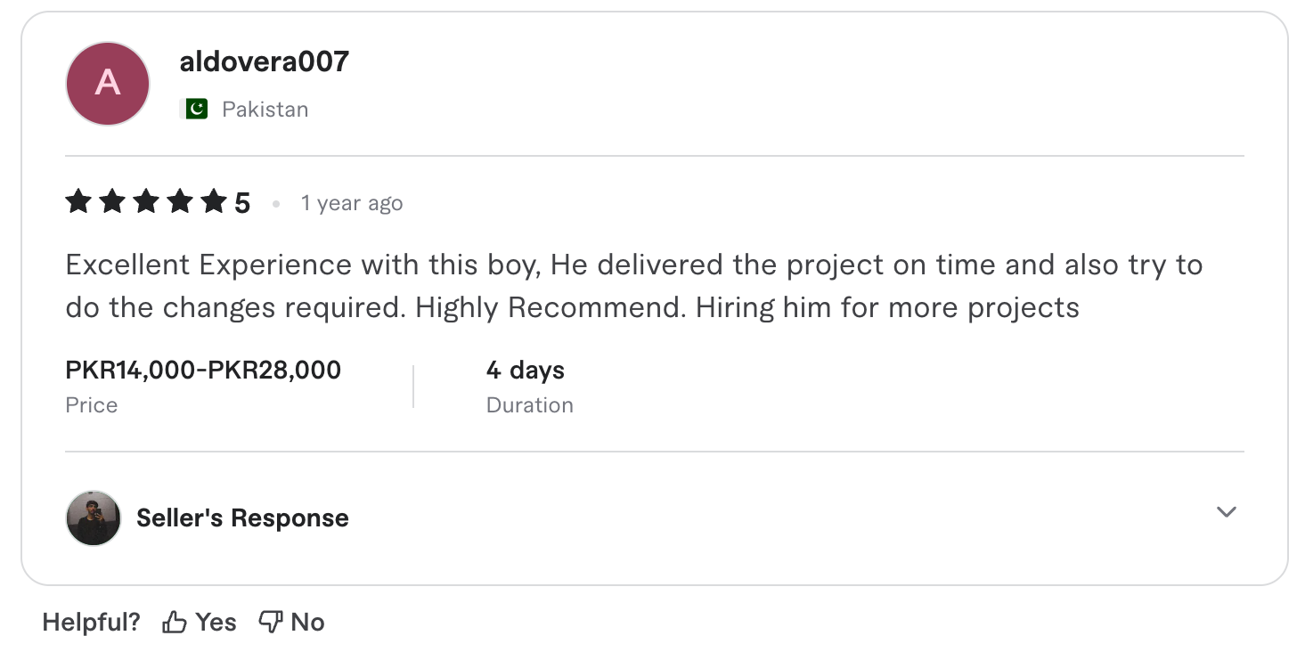 Fiverr Review Screenshot 46